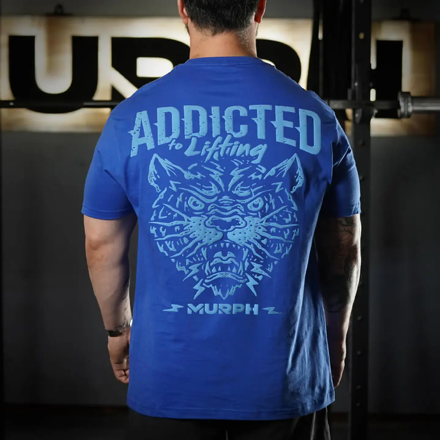 Remera Regular Fit Addicted - Royal Blue 1