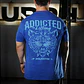 Remera Regular Fit Addicted - Royal Blue - Miniatura 1