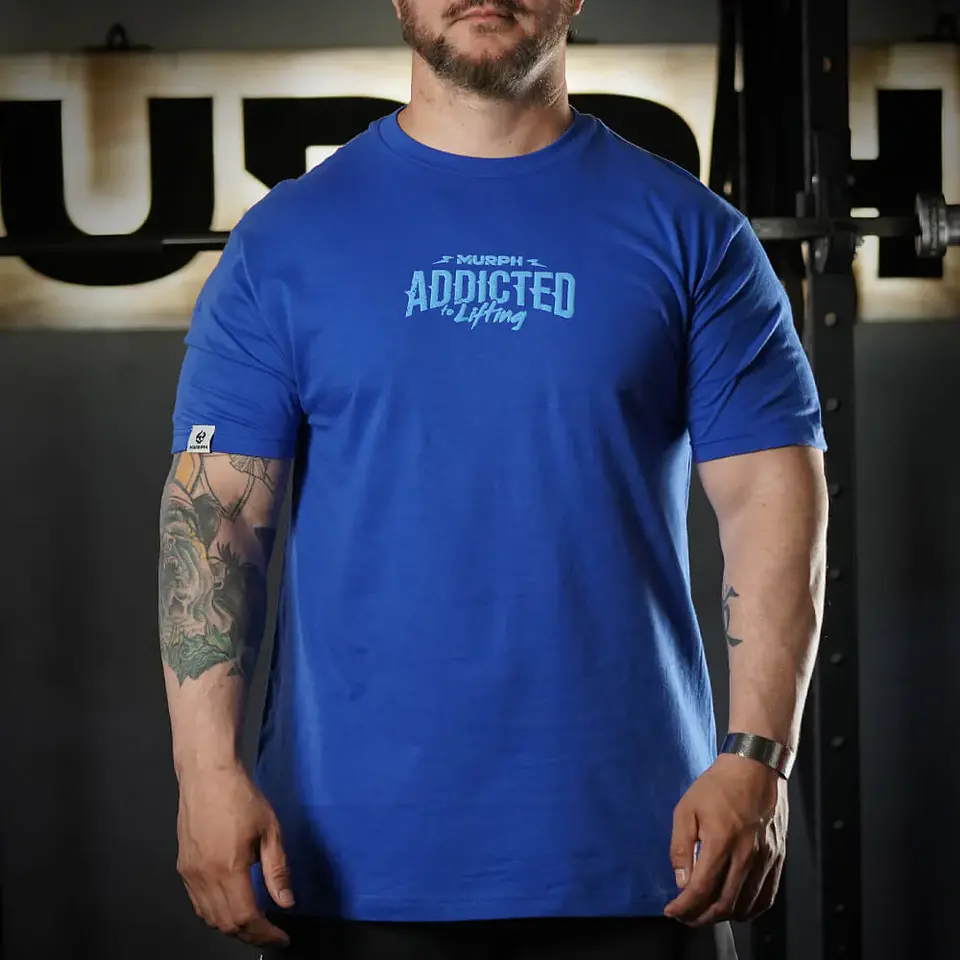Remera Regular Fit Addicted - Royal Blue 2