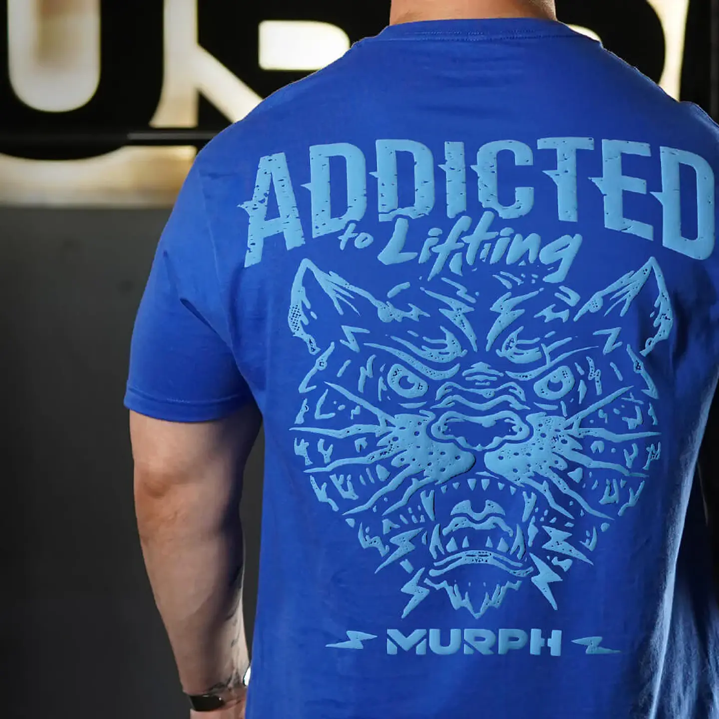 Remera Regular Fit Addicted - Royal Blue 3