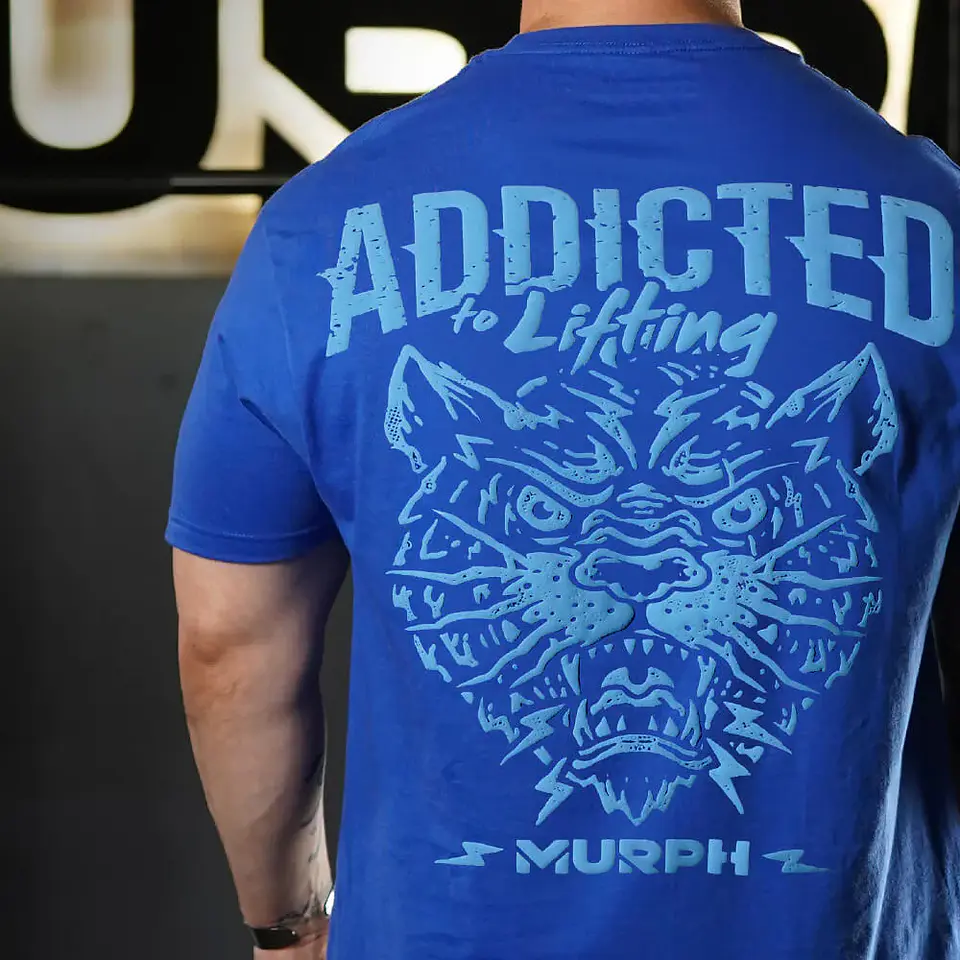Remera Regular Fit Addicted - Royal Blue 3