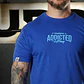 Remera Regular Fit Addicted - Royal Blue - Miniatura 4