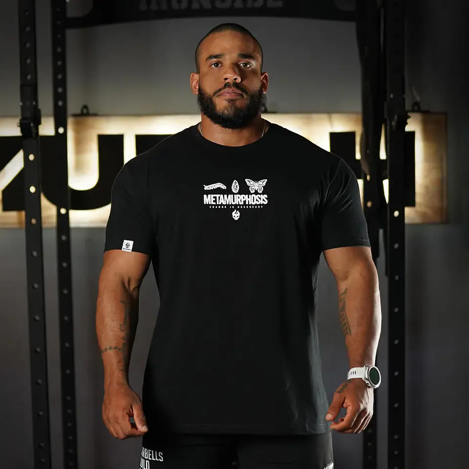 Remera Regular fit Metamurphosis - Negro 2