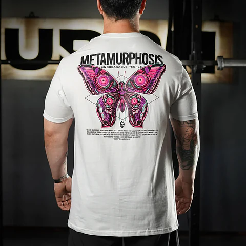 Remera Regular fit Metamurphosis - Blanco