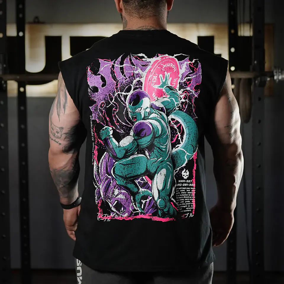 Musculosa Oversize Sleeveless CRUELTY - Negro 1
