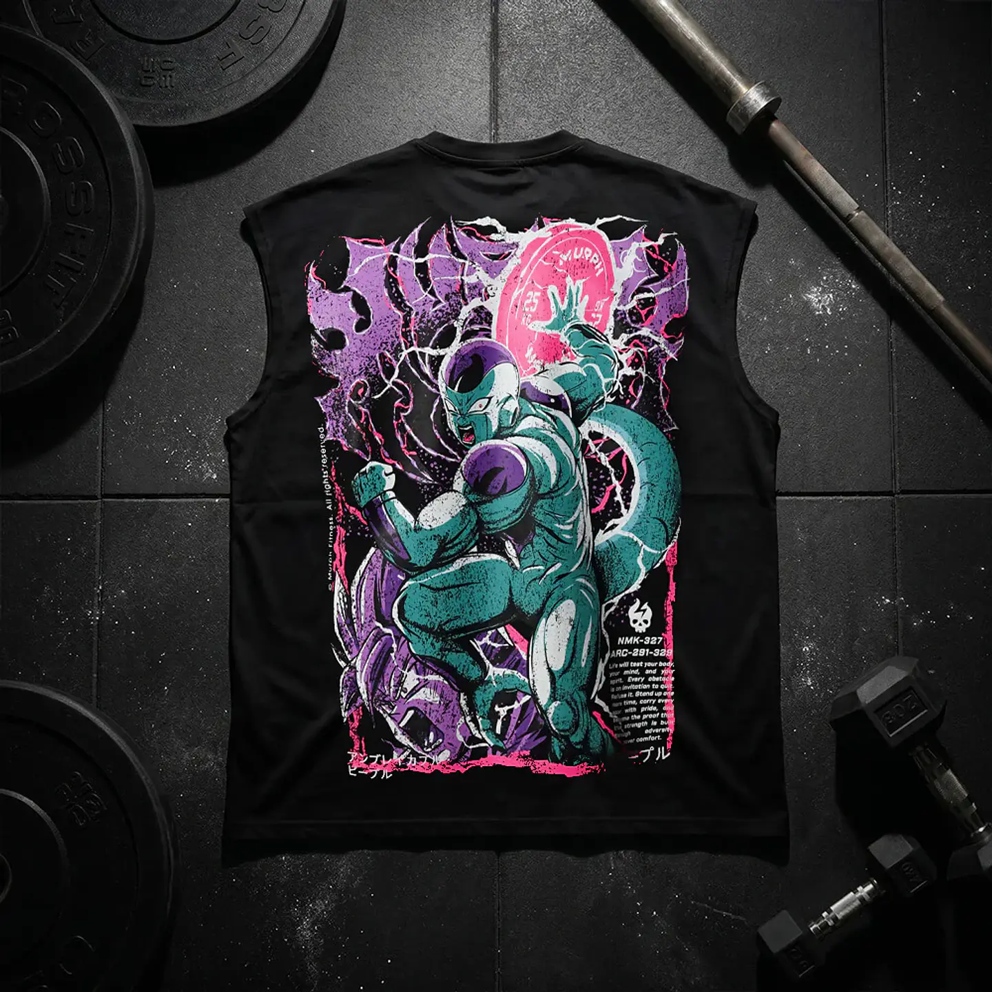 Musculosa Oversize Sleeveless CRUELTY - Negro 7