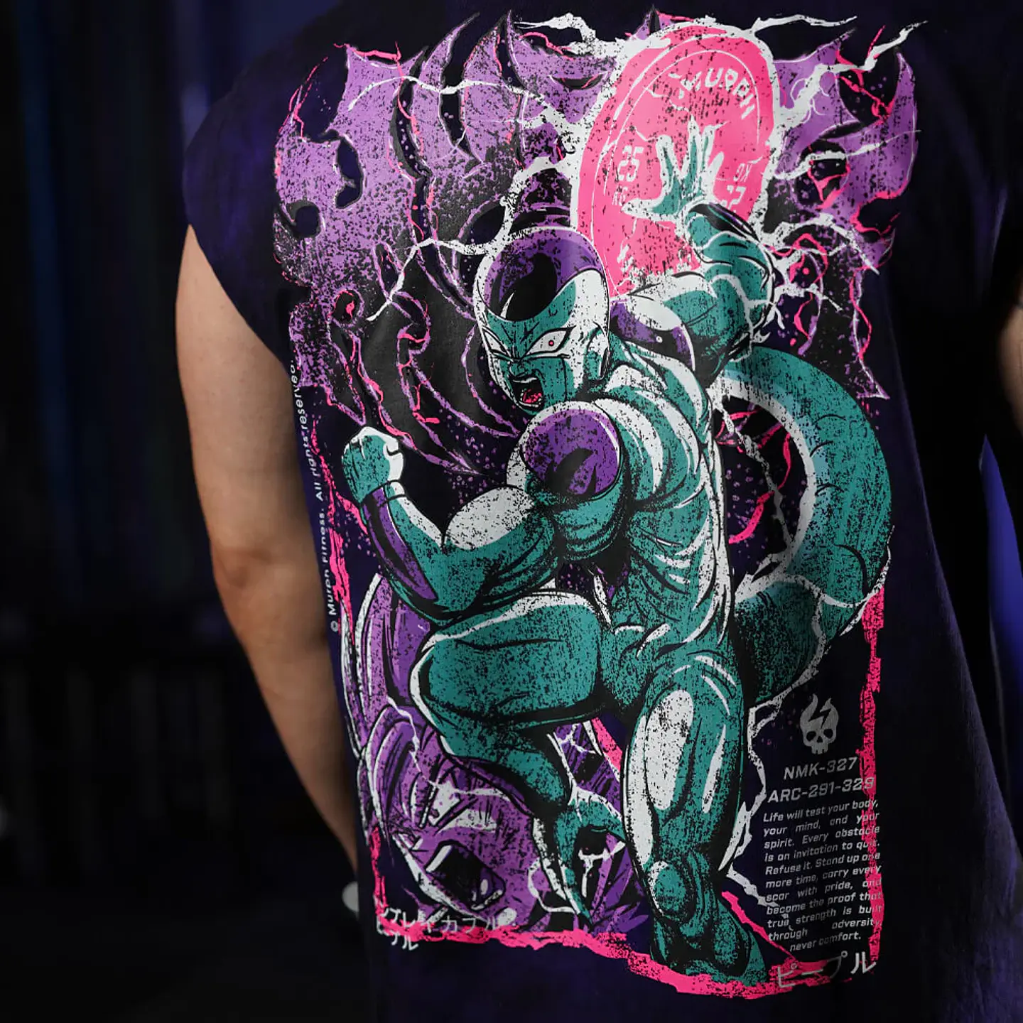 Musculosa Oversize Sleeveless CRUELTY - Purple Storm 3