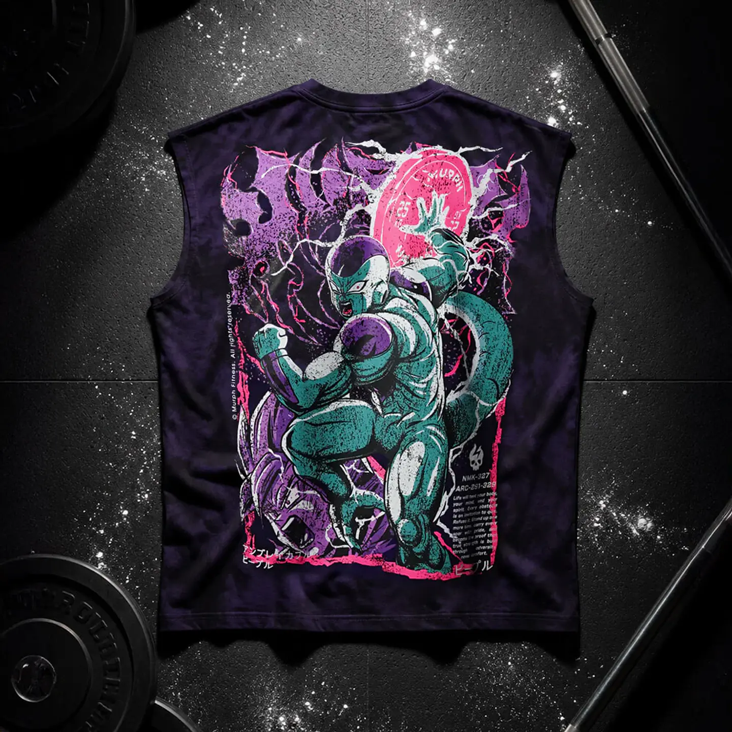 Musculosa Oversize Sleeveless CRUELTY - Purple Storm 8