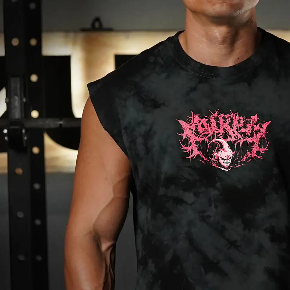 Musculosa Oversize Sleeveless DESTRUCTION - Black Storm 4