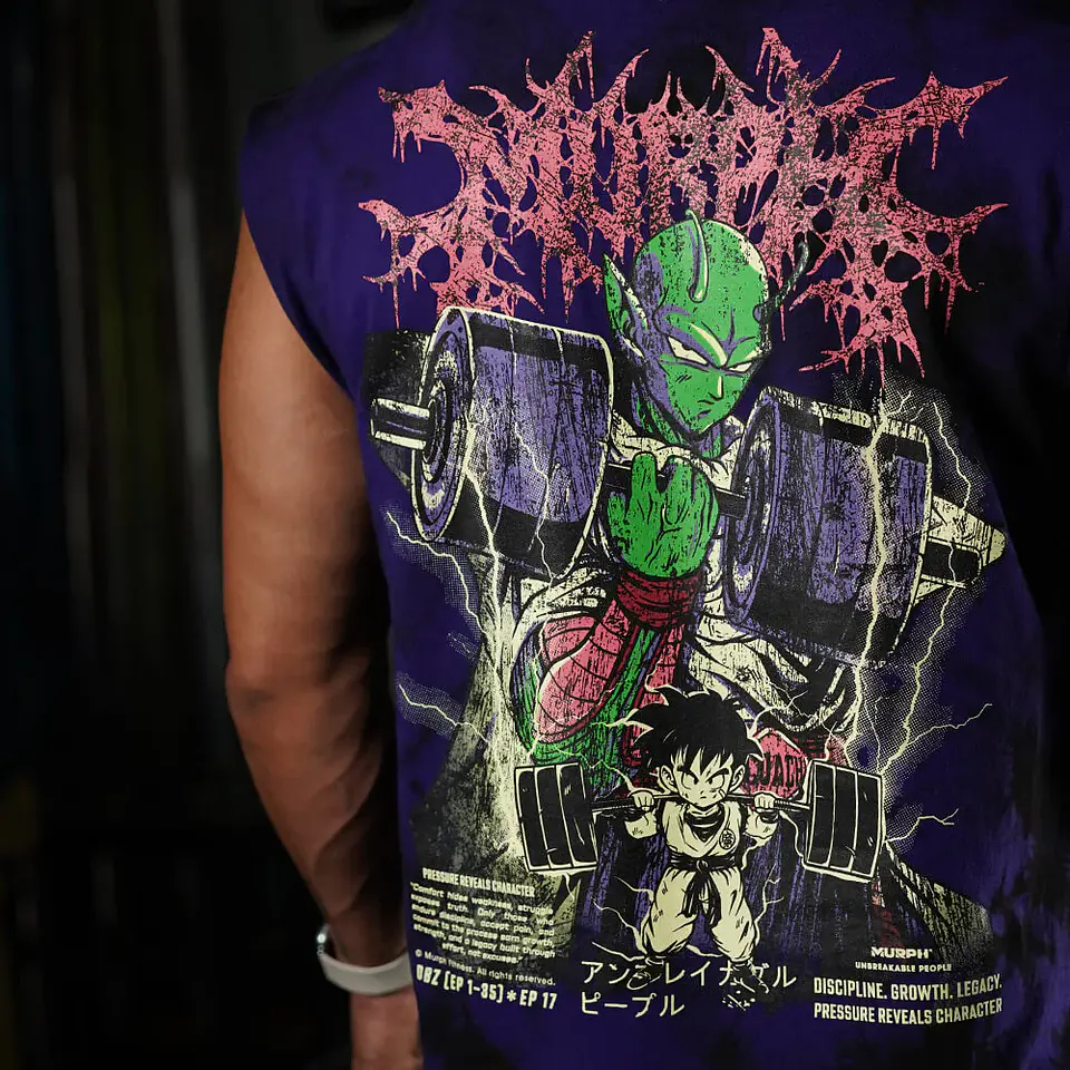 Musculosa Oversize Sleeveless The Master - Purple Storm 3