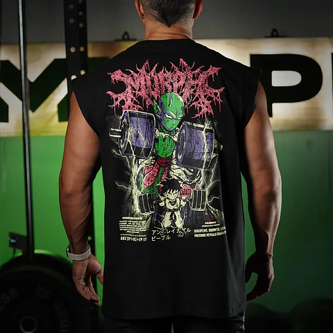 Musculosa Oversize Sleeveless The Master - Negro