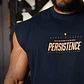 Musculosa Oversize Sleeveless PERSISTENCE - Navy - Miniatura 5