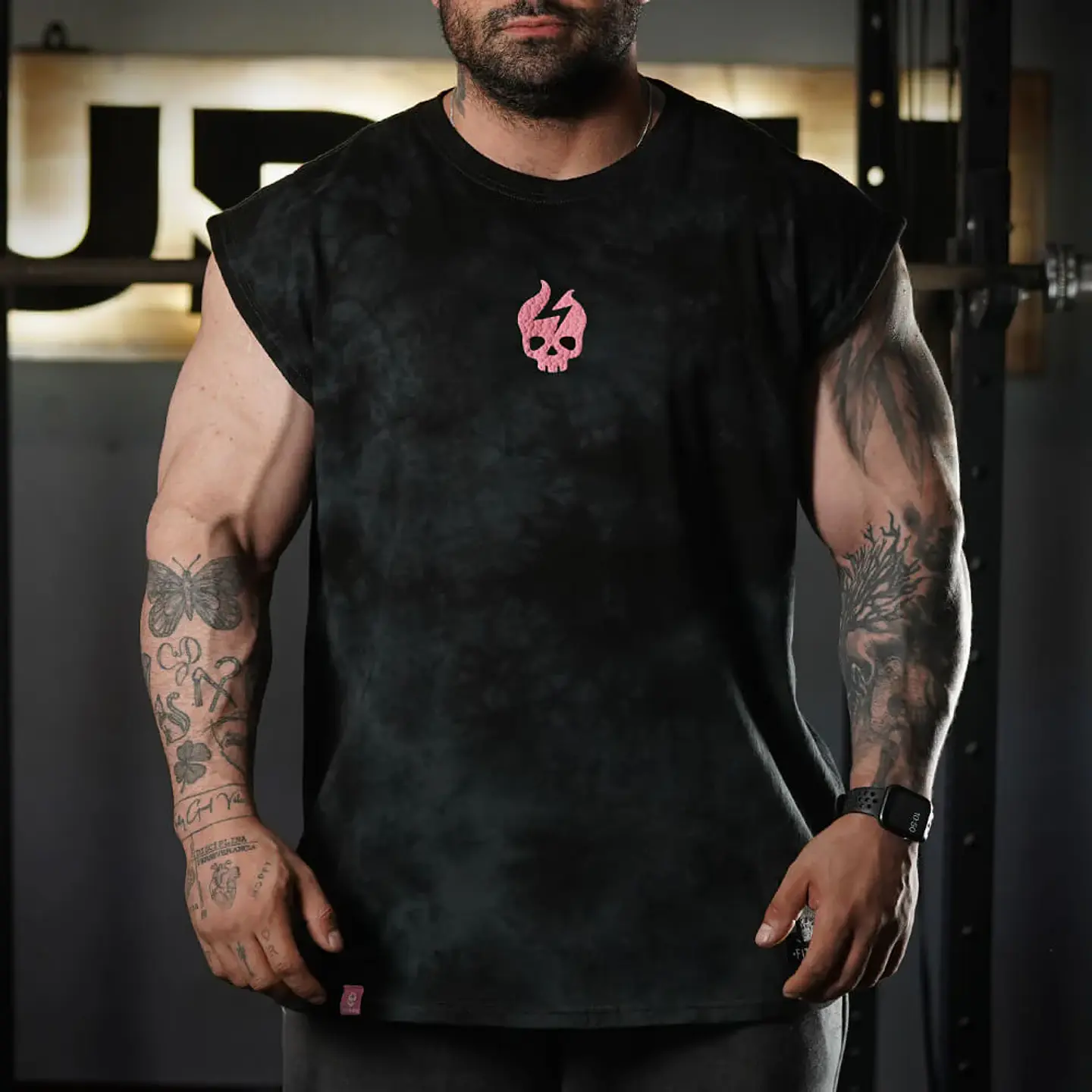 Musculosa Oversize Sleeveless Lifting Dept - Black Storm 2