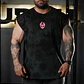 Musculosa Oversize Sleeveless Lifting Dept - Black Storm - Miniatura 2