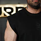 Musculosa Oversize Sleeveless Skull logo - Total Black - Miniatura 3