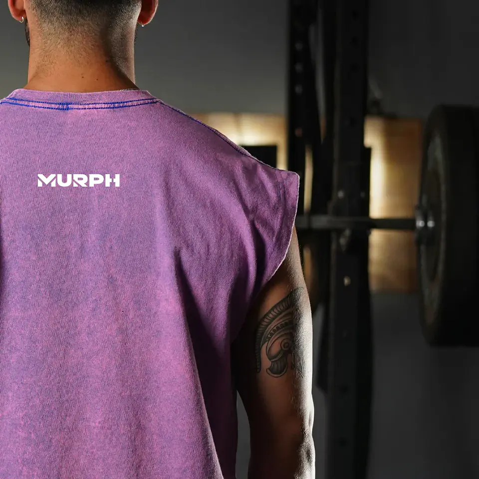 Musculosa Oversize Premium Sleeveless - Acid Grape 5