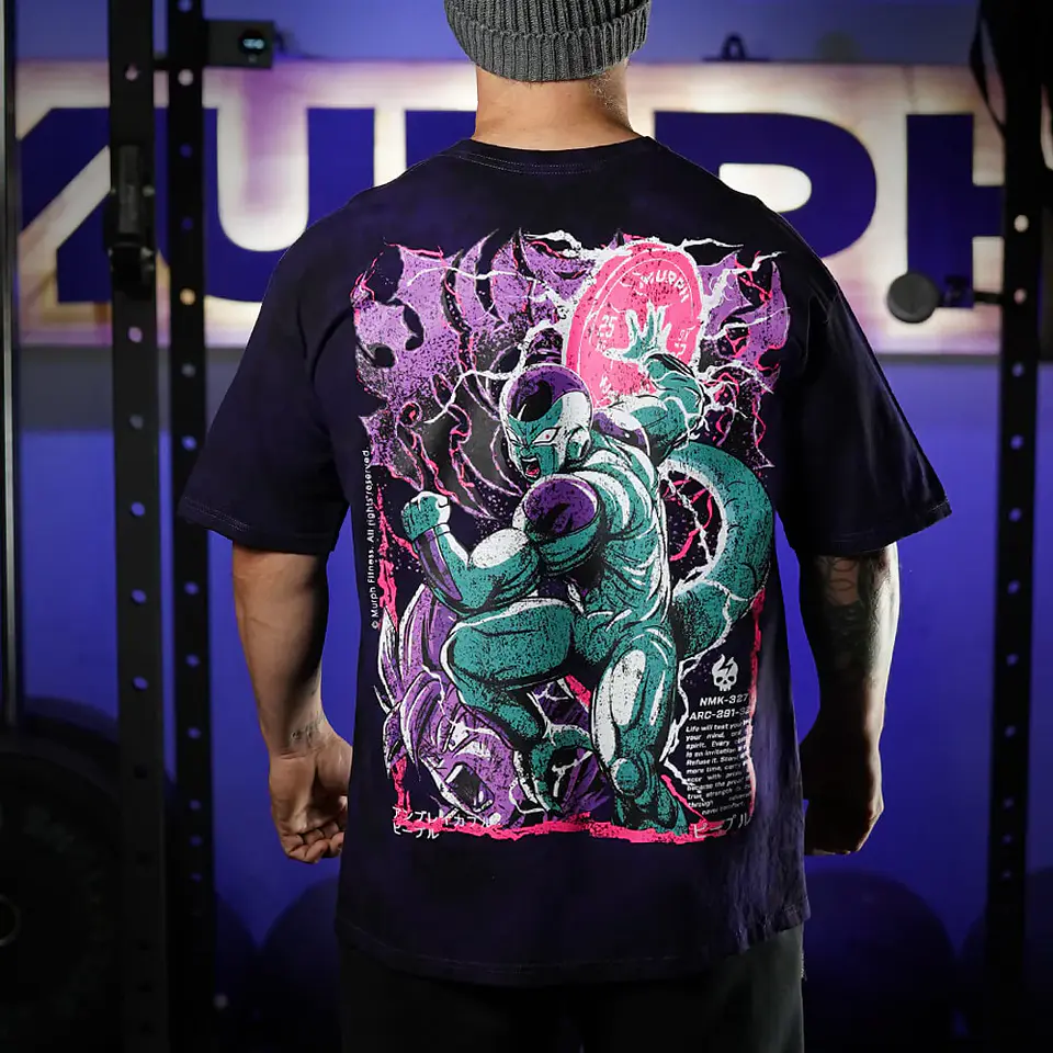 Remera Oversize CRUELTY - Purple Storm 1