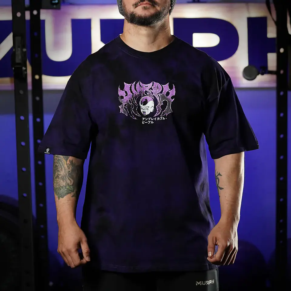 Remera Oversize CRUELTY - Purple Storm 2