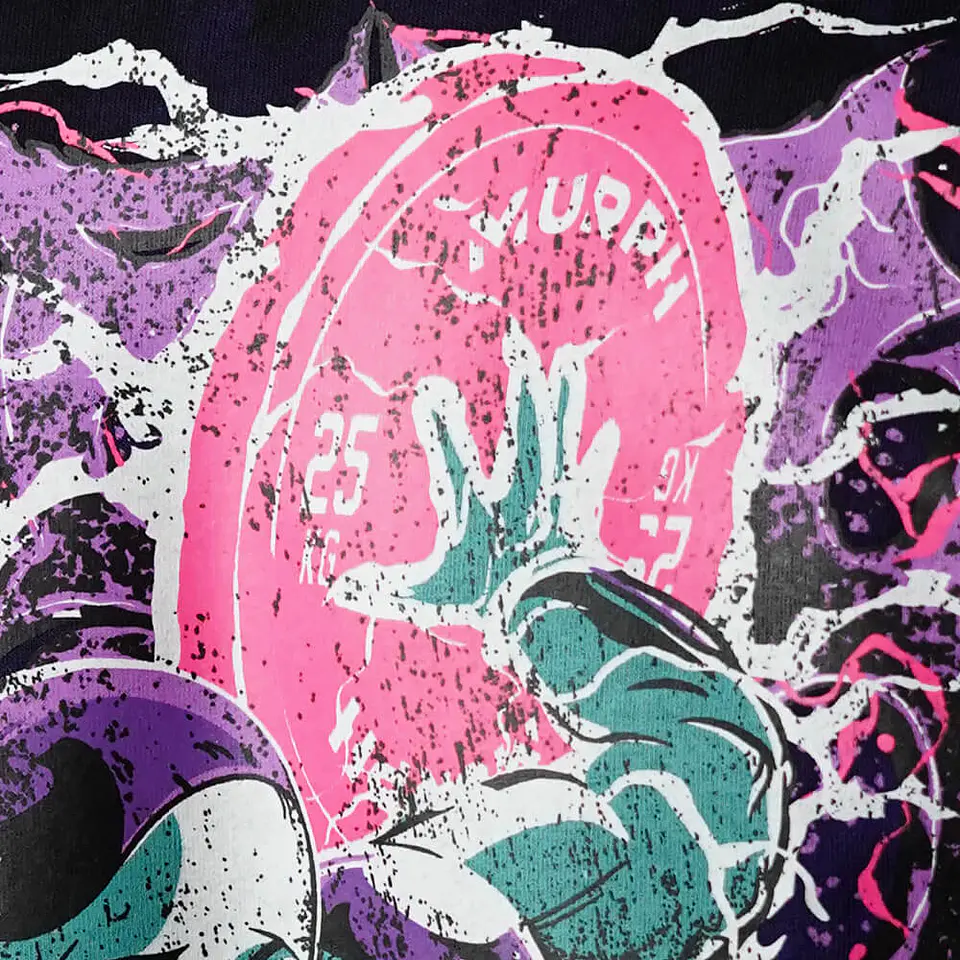 Remera Oversize CRUELTY - Purple Storm 7
