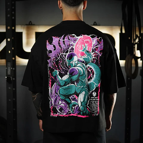 Remera Oversize ICON PREMIUM CRUELTY - Negro
