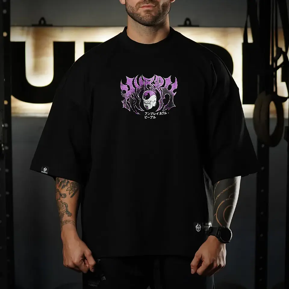 Remera Oversize ICON PREMIUM CRUELTY - Negro 2