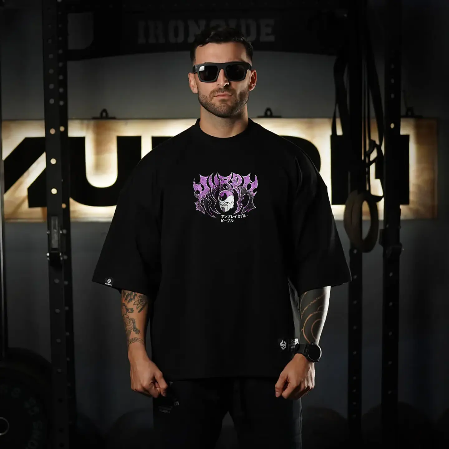 Remera Oversize ICON PREMIUM CRUELTY - Negro 6