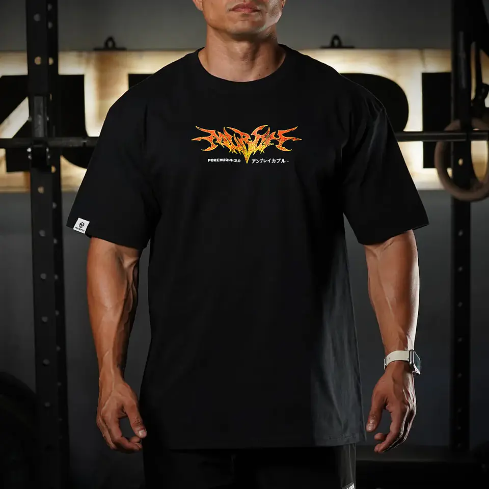 Remera Oversize ChariHard 2.0 - Negro 2