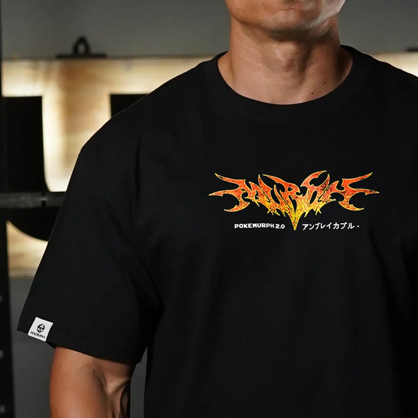 Remera Oversize ChariHard 2.0 - Negro 4