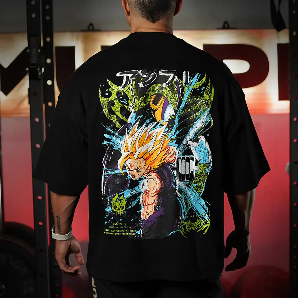 Remera Oversize ICON PERFECTION - Negro 1