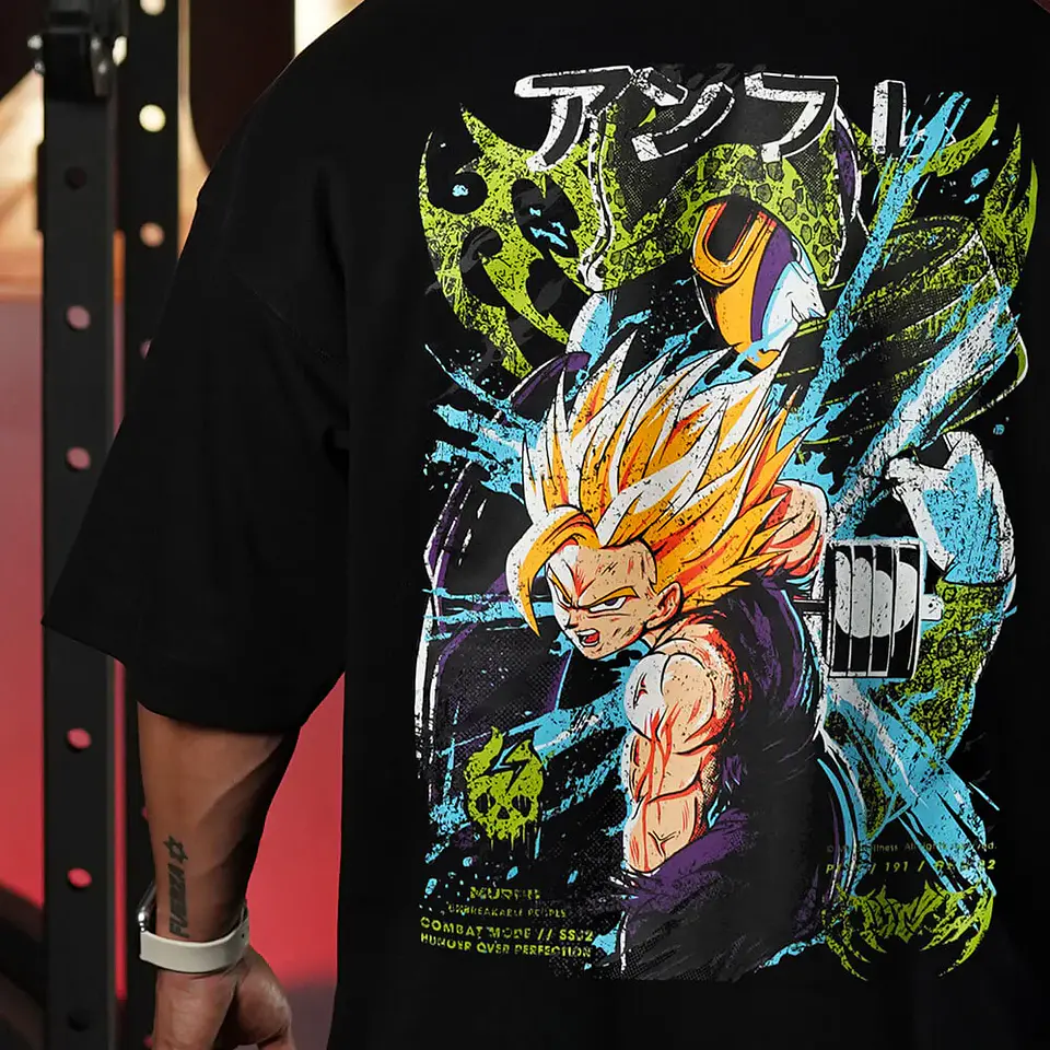 Remera Oversize ICON PERFECTION - Negro 3