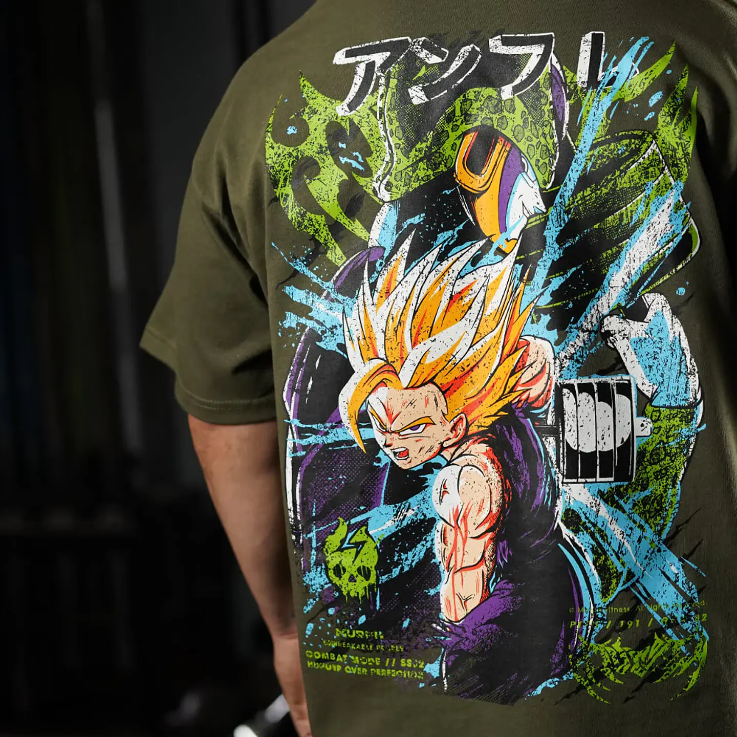 Remera Oversize PERFECTION - Tactical Green 4
