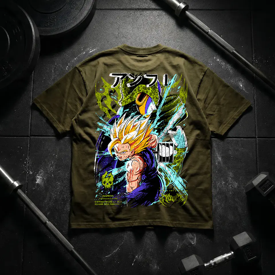 Remera Oversize PERFECTION - Tactical Green 5