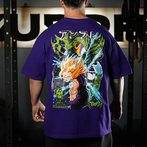 Remera Oversize PERFECTION - Purple