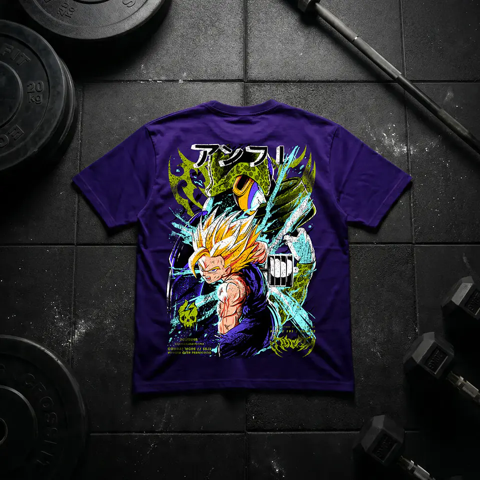 Remera Oversize PERFECTION - Purple 8