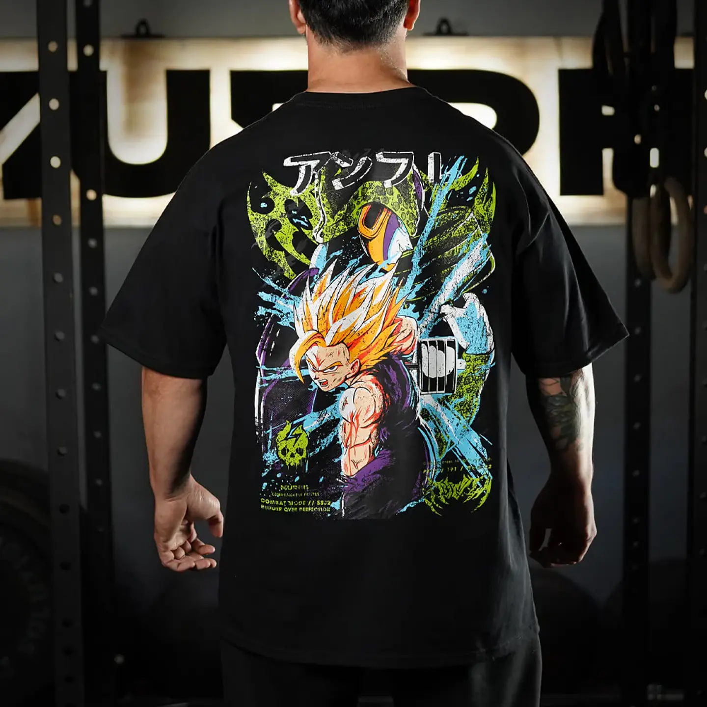 Remera Oversize PERFECTION - Negro 1