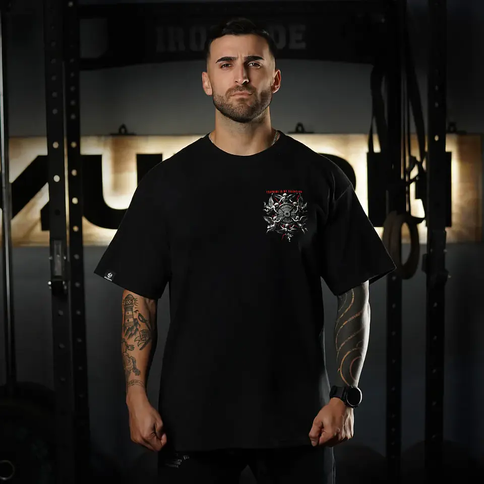 Remera Oversize SALVATION - Negro 2