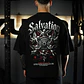 Remera Oversize ICON Premium SALVATION - Negro - Miniatura 1