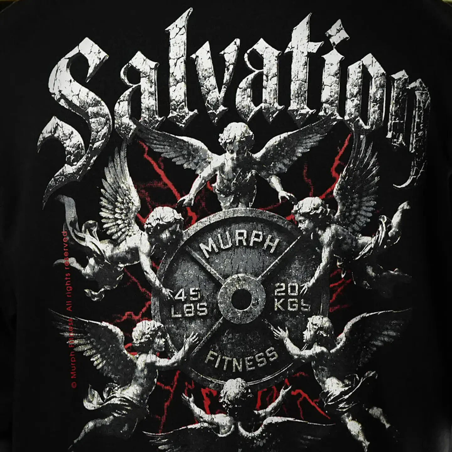 Remera Oversize ICON Premium SALVATION - Negro 5