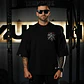 Remera Oversize ICON Premium SALVATION - Negro - Miniatura 6