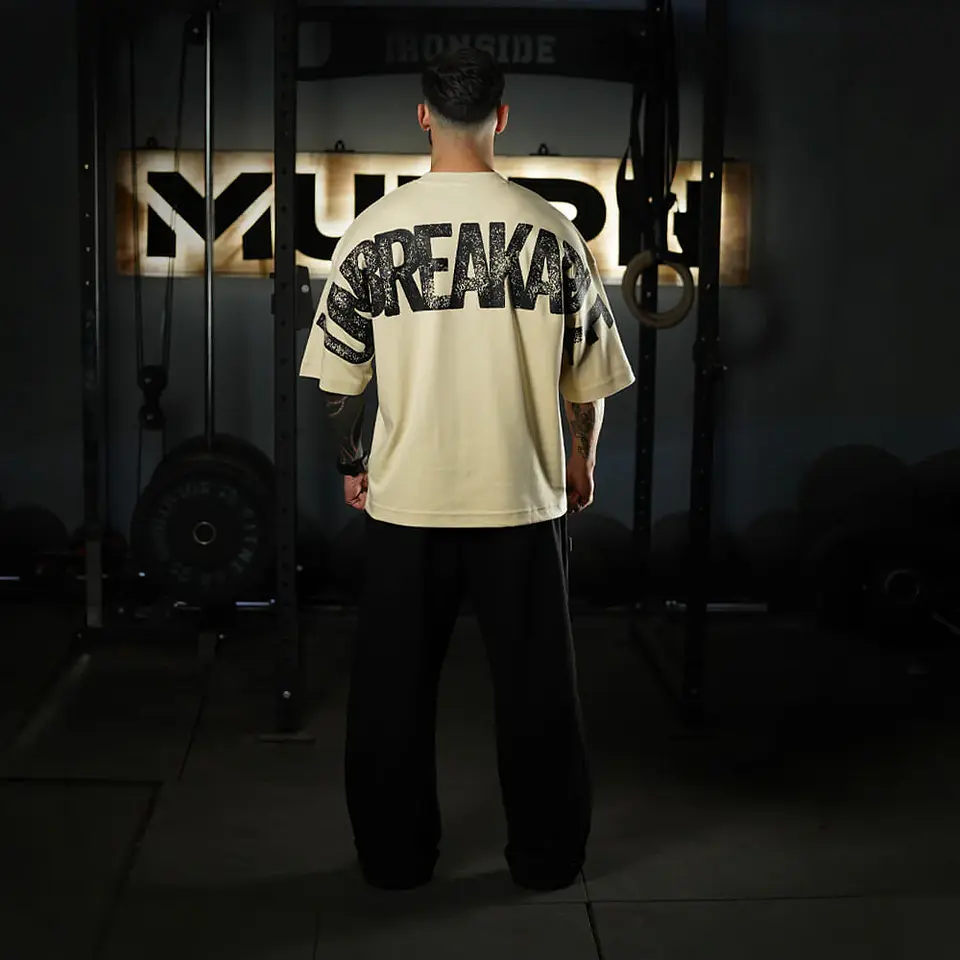 Remera Oversize ICON UNBREAKABLE - Sweet cream 6