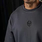 Remera Oversize Apex Skull Logo (ULTRA HEAVY WEIGHT) Premium - Steel Gray - Miniatura 3