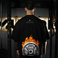 Remera Oversize ICON BORN IN FIRE - Negro - Miniatura 1