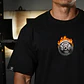 Remera Oversize BORN IN FIRE - Negro - Miniatura 4