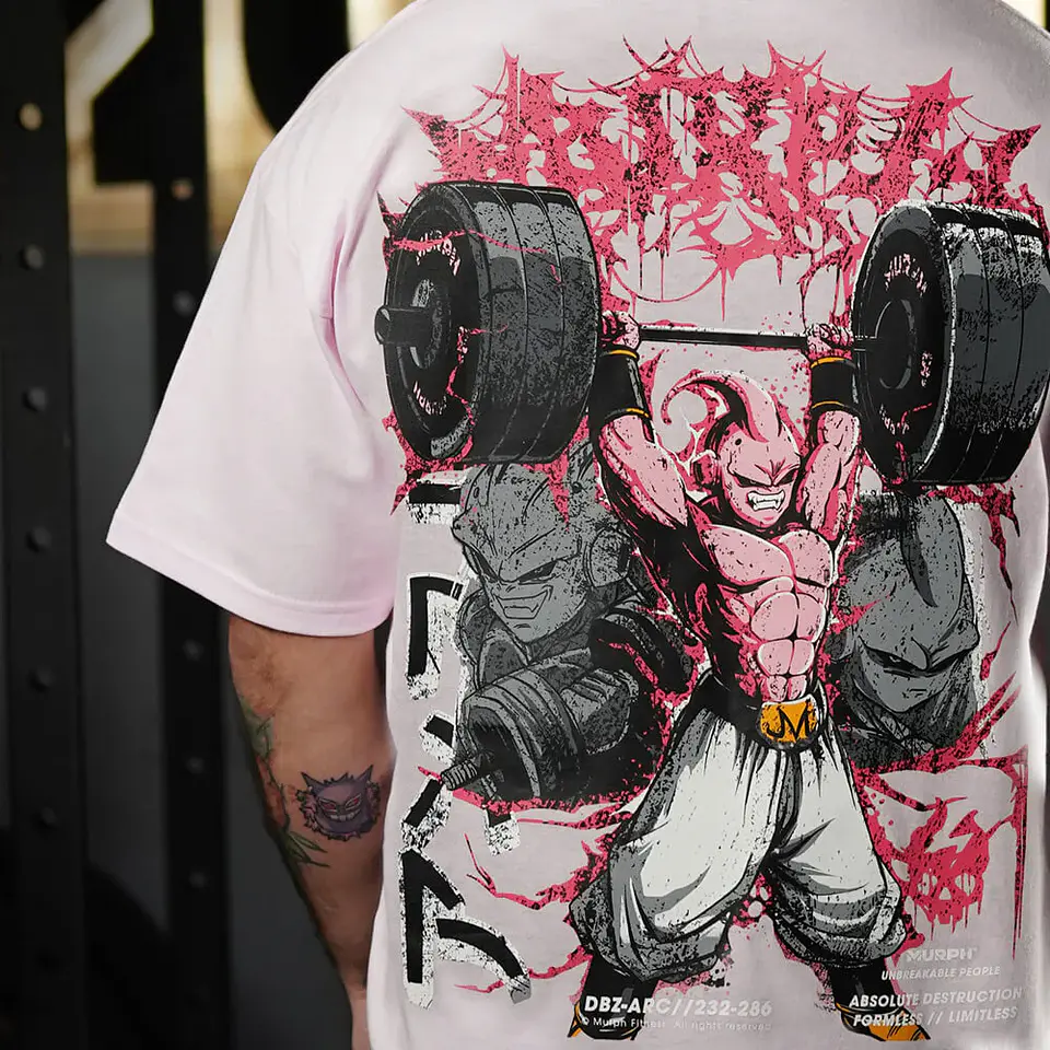 Remera Oversize DESTRUCTION - Rosado 3