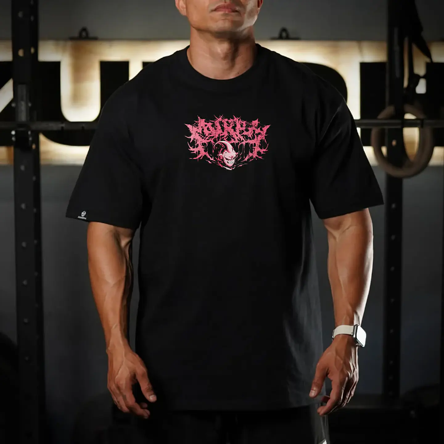 Remera Oversize DESTRUCTION - Negro 3