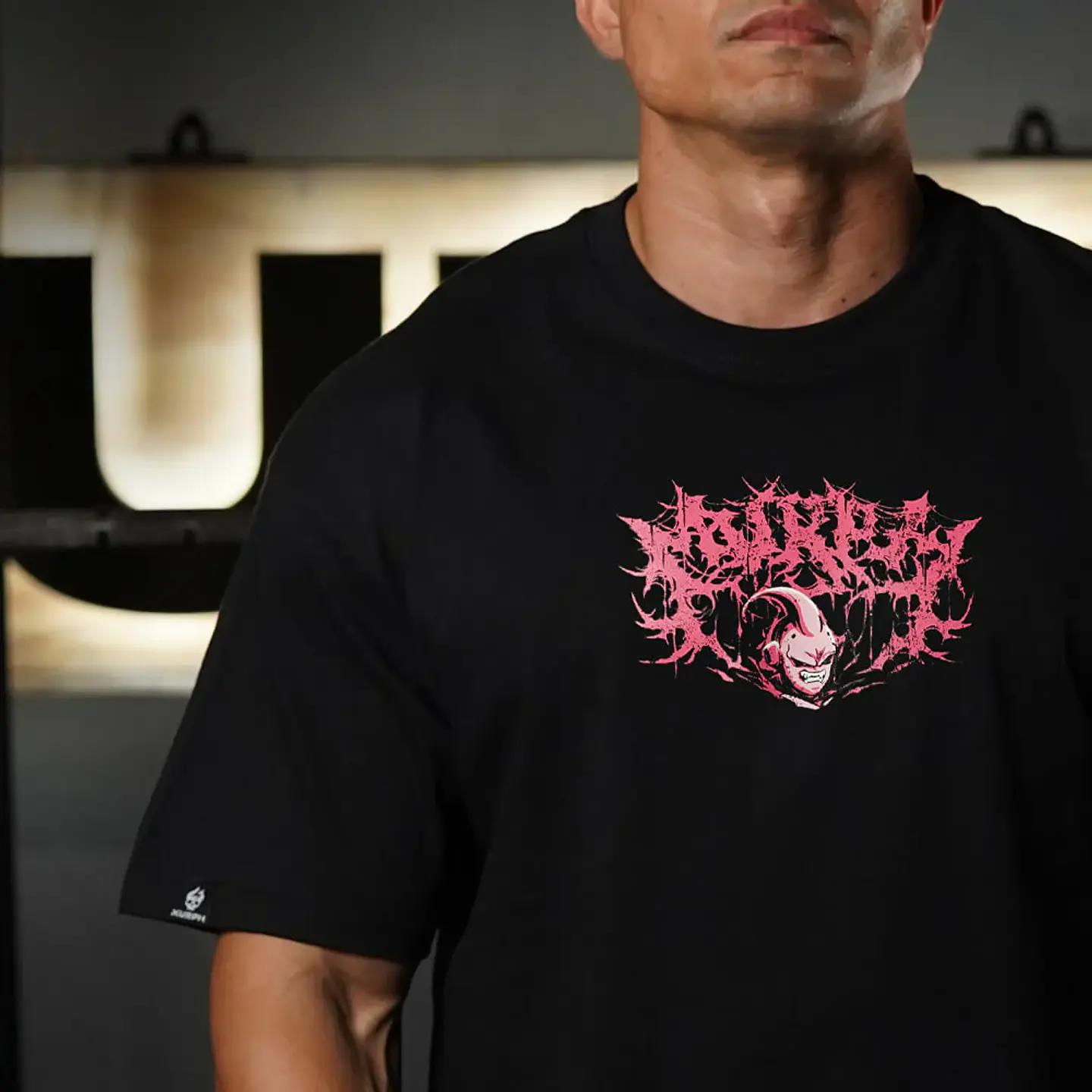 Remera Oversize DESTRUCTION - Negro 4