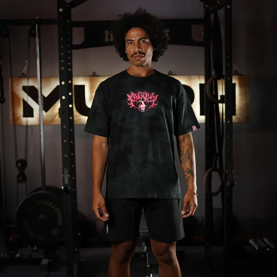 Remera Oversize DESTRUCTION - Black Storm 5
