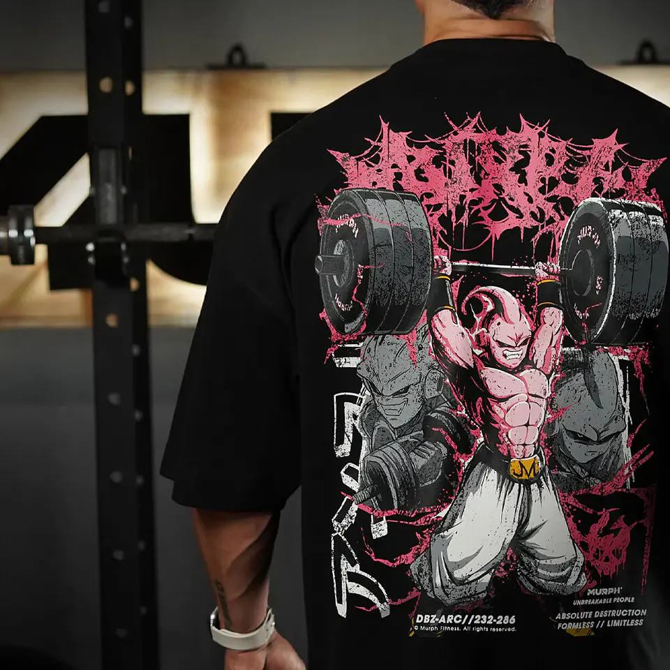 Remera Oversize ICON DESTRUCTION - Negro 3