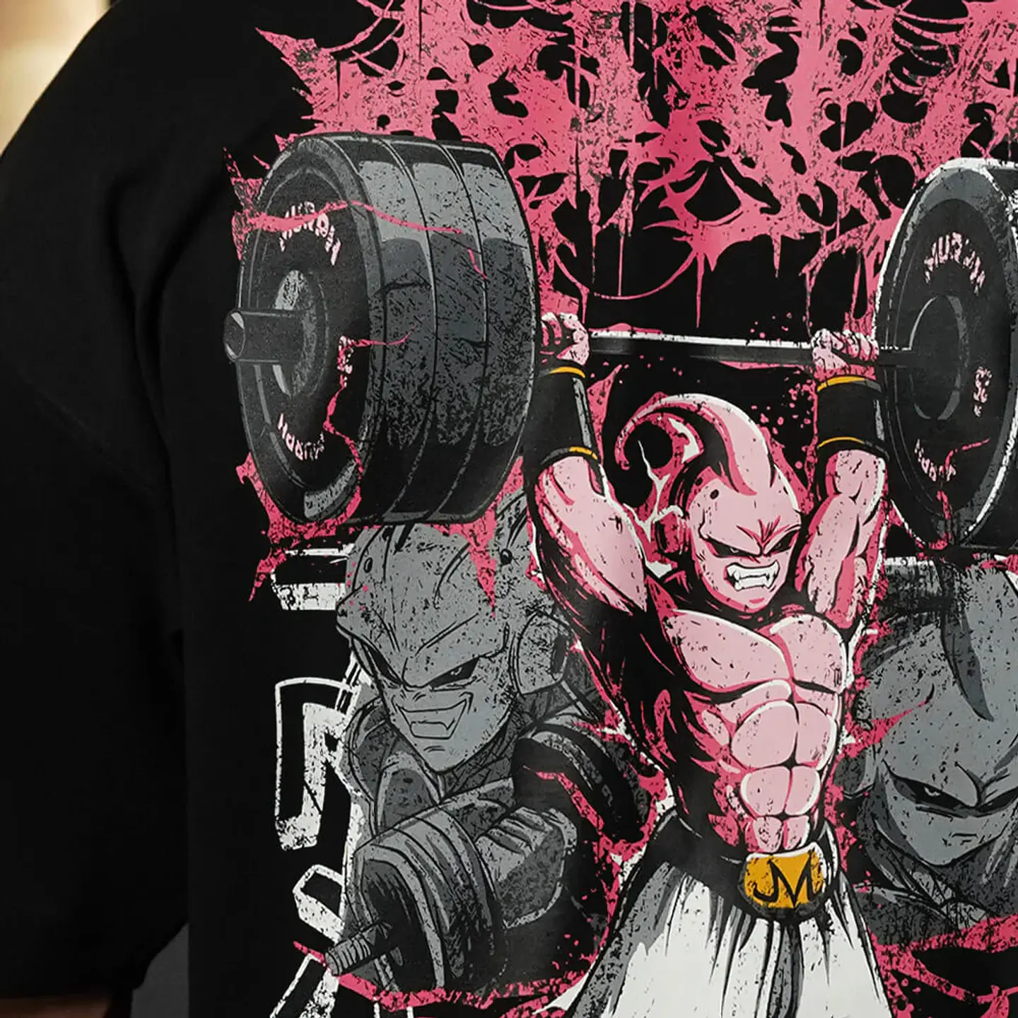 Remera Oversize ICON DESTRUCTION - Negro 5