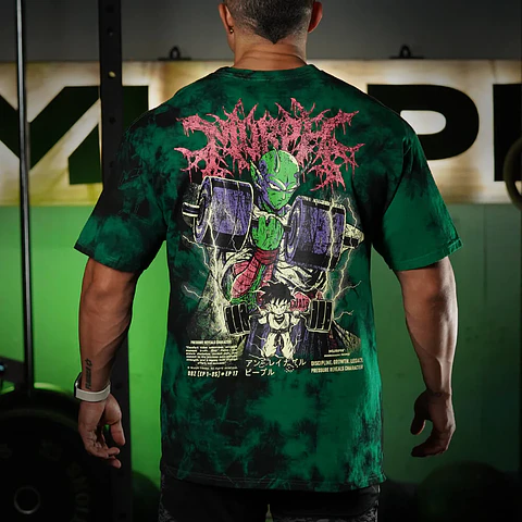 Remera Oversize The Master - Green Storm